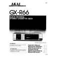 AKAI GX-R66 Owner's Manual cover photo