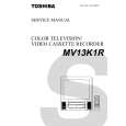 TOSHIBA MV13K1R Service Manual cover photo