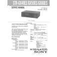 SONY STRGX60ES Service Manual cover photo