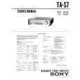 SONY TAS7 Service Manual cover photo