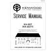 KENWOOD KA-907 Service Manual cover photo