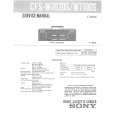 SONY CFSW7020S Service Manual cover photo