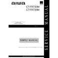 AIWA CTFR720M Service Manual cover photo