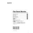 SONY PFM-510A1WE Owner's Manual cover photo