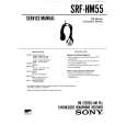 SONY SRF-HM55 Service Manual cover photo