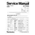 TECHNICS SL-P202 Service Manual cover photo