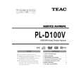 TEAC PL-D100V Service Manual cover photo