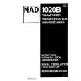 NAD 1020B Owner's Manual cover photo