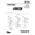 SONY ST-S1 Service Manual cover photo