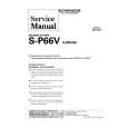 PIONEER SP66V XJM/NC Service Manual cover photo