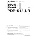 PIONEER PDP-S13-LR/XIN1/E Service Manual cover photo