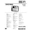 SONY DSCF1 Service Manual cover photo