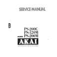 AKAI PS200C Service Manual cover photo