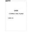 UHER 1200CD Service Manual cover photo