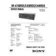 SONY XRC430RDS Service Manual cover photo