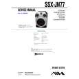 SONY SSXJN77 Service Manual cover photo