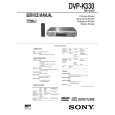 SONY DVPK330 Service Manual cover photo