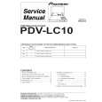 PIONEER PDV-LC10 Service Manual cover photo