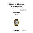 CASIO QW1456 (SM582) Service Manual cover photo