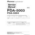 PIONEER PDA-5004/UCYV5 Service Manual cover photo