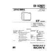 SONY KVK29SN21 Service Manual cover photo