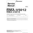 PIONEER RMA-V5012/WL Service Manual cover photo