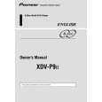 PIONEER XDV-P9-2/RC Owner's Manual cover photo