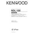 KENWOOD NDL-100 Owner's Manual cover photo