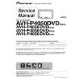 PIONEER AVH-P4050DVD/XNCN5 Service Manual cover photo