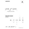 SONY PSP1001 Owner's Manual cover photo