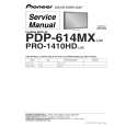PIONEER PDP-1410HD Service Manual cover photo
