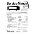 TECHNICS SEA70 Service Manual cover photo