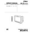 SONY KVEF34N90 Service Manual cover photo