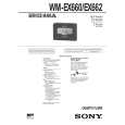 SONY WMEX660 Service Manual cover photo