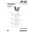 SONY SPP901 Service Manual cover photo