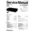 TECHNICS SLPG520A Service Manual cover photo