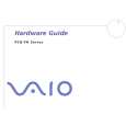 SONY PCG-FR102 VAIO Owner's Manual cover photo