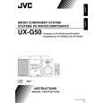 JVC CA-UXG50 Owner's Manual cover photo