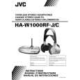 JVC HA-W1000R-FC Owner's Manual cover photo