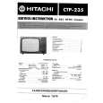 HITACHI CTP235 Service Manual cover photo