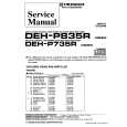 PIONEER DEHP835R X1B/EW Service Manual cover photo