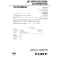 SONY LBTW5000 Service Manual cover photo