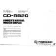 PIONEER CD-RB20 Owner's Manual cover photo