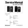 TECHNICS SB-5000 Service Manual cover photo