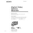 SONY DCR-VX1000 Owner's Manual cover photo