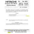 HITACHI 50C10 Service Manual cover photo