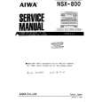 AIWA SX800 Service Manual cover photo