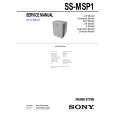 SONY SSMSP1 Service Manual cover photo