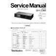 TECHNICS SHZ360 Service Manual cover photo
