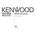 KENWOOD KDC-Z737 Owner's Manual cover photo